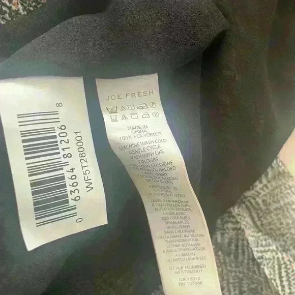 Joe fresh sexy cocktail party pleated skirt excellent condition  S M - Picture 7 of 7